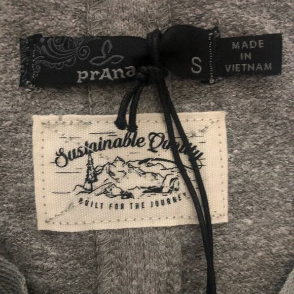 Prana Cozy Up Sweatshirt Dress UPF 50+ Pockets Long Sleeve Sz S Casual Outdoor - Picture 7 of 13